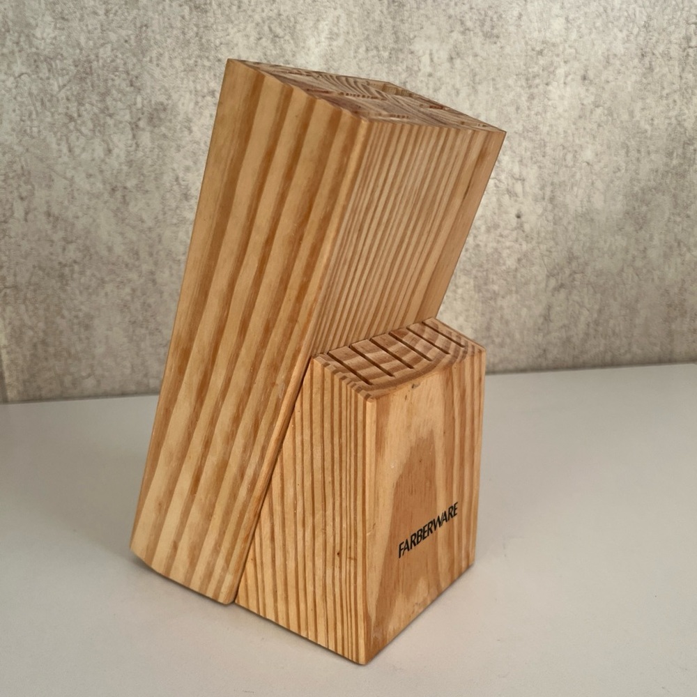 Farberware Wooden Knife Block with 12 Slots